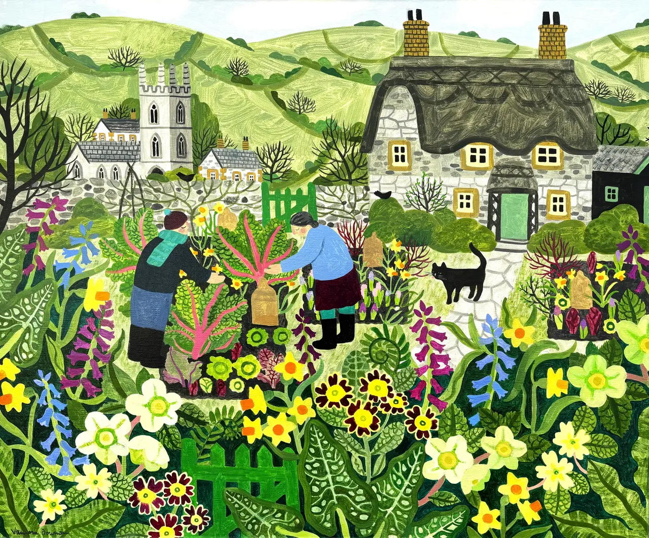 Vanessa Bowman - spring gardeners