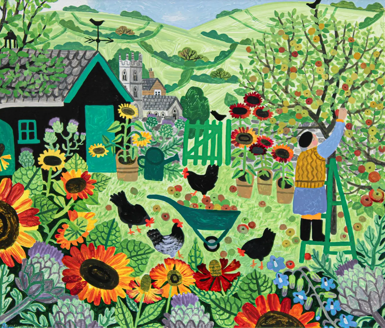 Vanessa Bowman - september apple picking