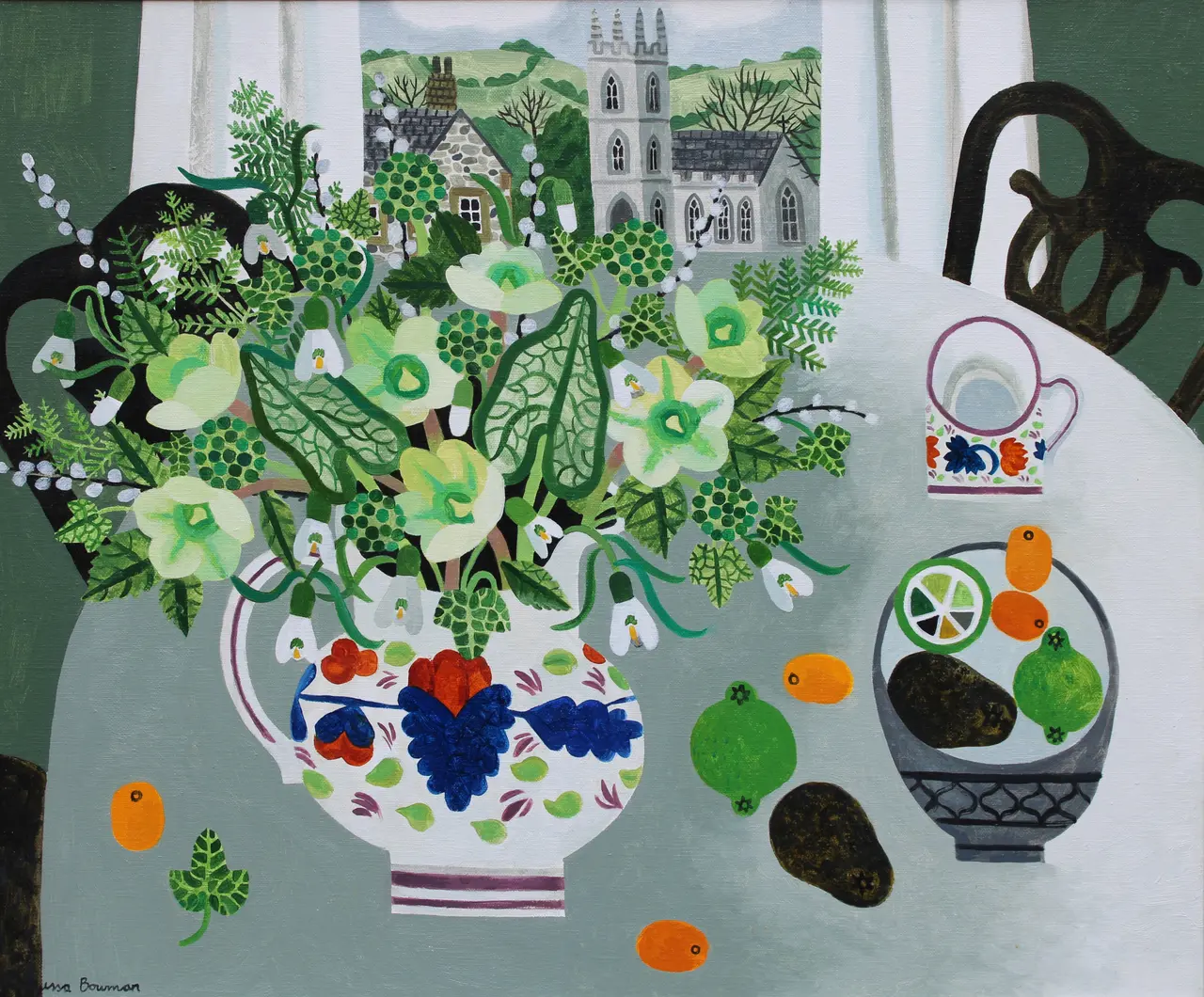 Vanessa Bowman - white winter flowers