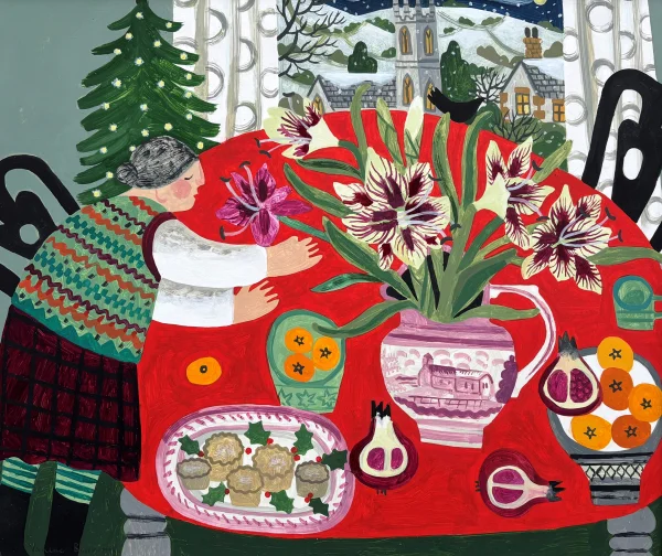 Vanessa Bowman - the red cloth