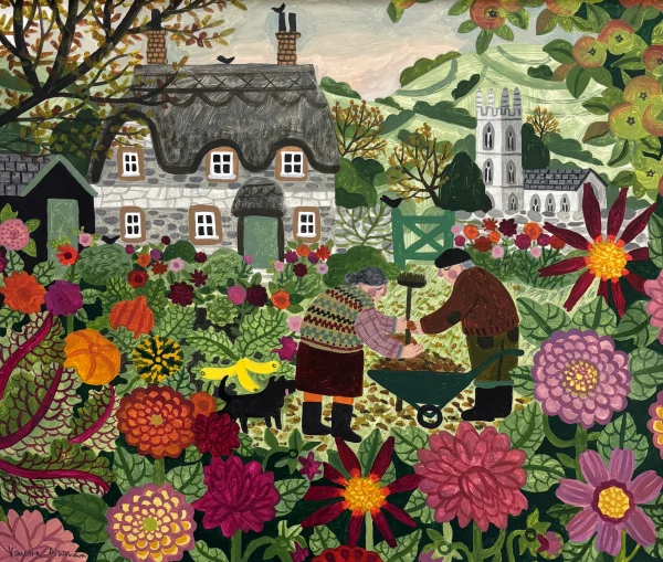 Vanessa Bowman - cottage and late summer border