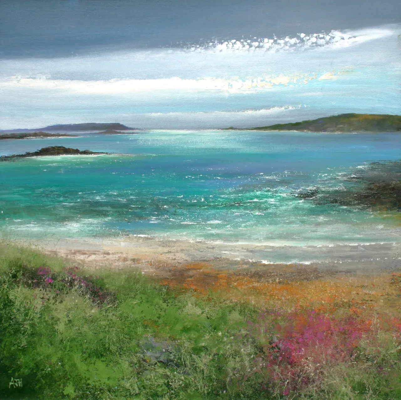 Amanda Hoskin - turquoise waters at hell bay, bryher