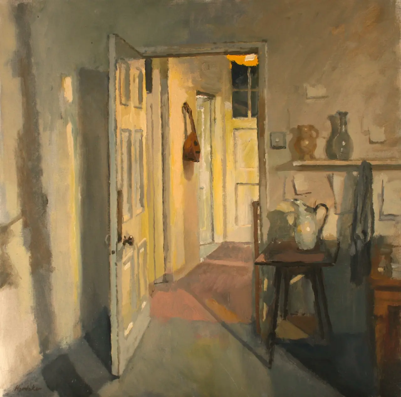 Charles Hardaker - evening interior