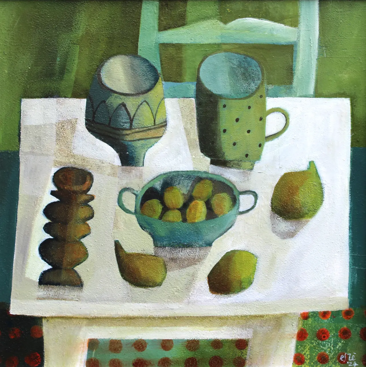 Este Macleod - in the green room