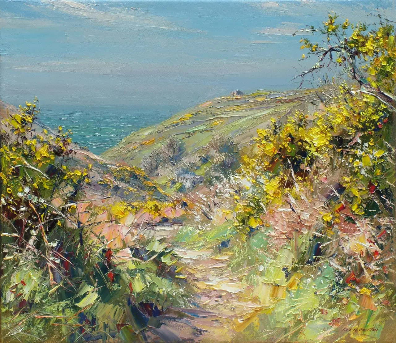 Rex Preston - spring, kenidjack valley, cornwall
