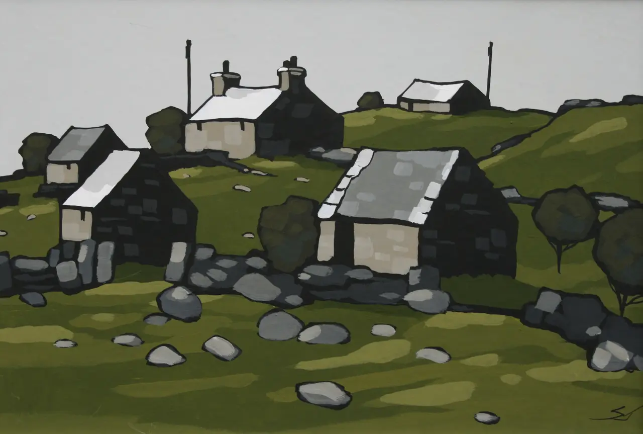 Stephen John Owen - cottages and barns, y fron