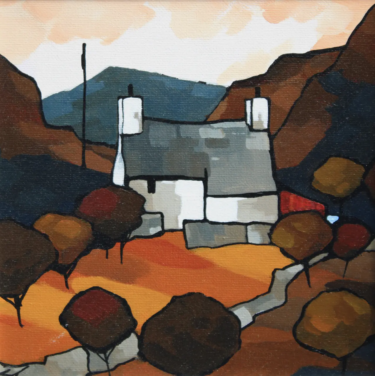 Stephen John Owen - wen cottage - bwthyn wen