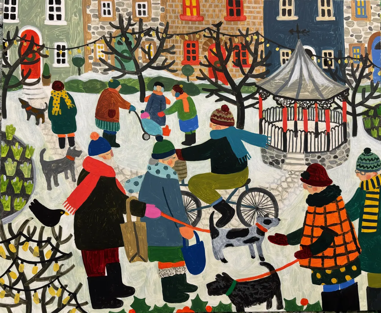 Vanessa Bowman - snow in the park