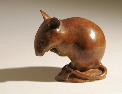 Sculpture and Sculptors Artist Damien ROCHFORD - Harvest Mouse