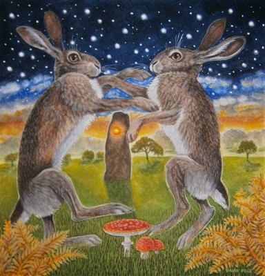 Autumn Equinox painting by artist David POLE Autumn Equinox painting by artist David POLE