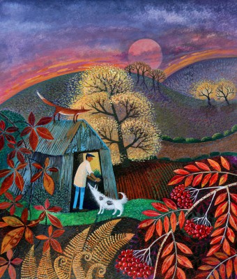 British Artist Lisa GRAA JENSEN - End Of The Day