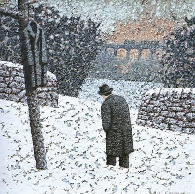 Arriving at the Coat painting by artist Mark EDWARDS Arriving at the Coat painting by artist Mark EDWARDS