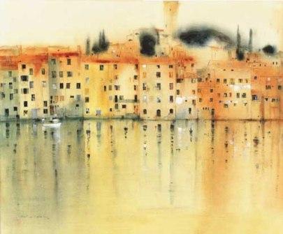 British Artist Martin CAULKIN - Colour Washed