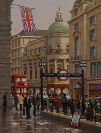 British Artist Robert CRISP - Afternoon Light, London