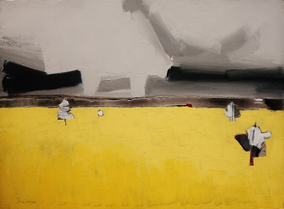 British Artist Sam CARTMAN - Ae Fields 1