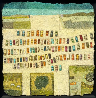 British Artist Simon GARDEN - Cars