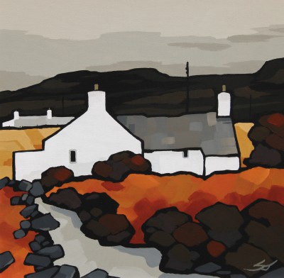 Ty Wirdin- Wirdin House painting by artist Stephen John OWEN
