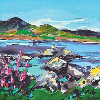 British Artist Tim FUDGE - Caherdaniel Cove, Kerry