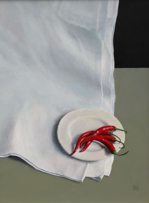 British Artist David GLEESON - Chillies