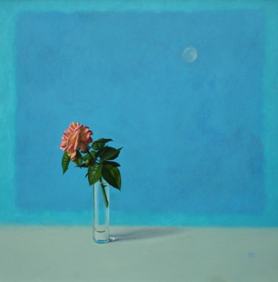 British Artist David GLEESON - Rose Moon